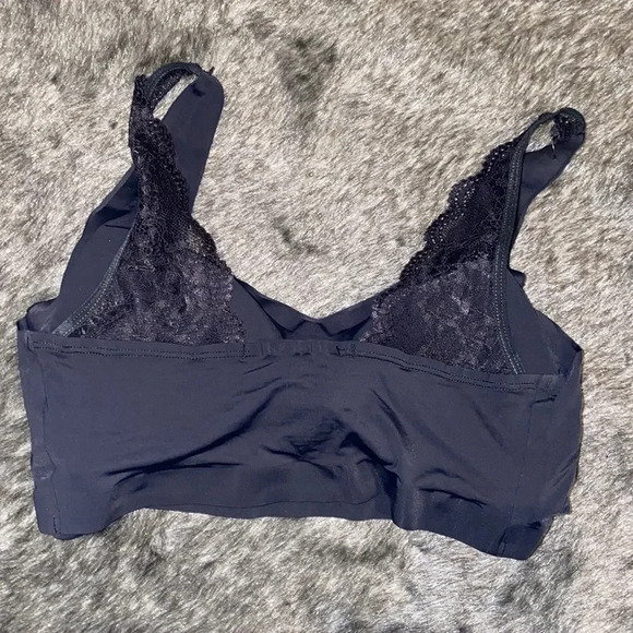 Nine West black padded lace brallette Szc L - Picture 4 of 12